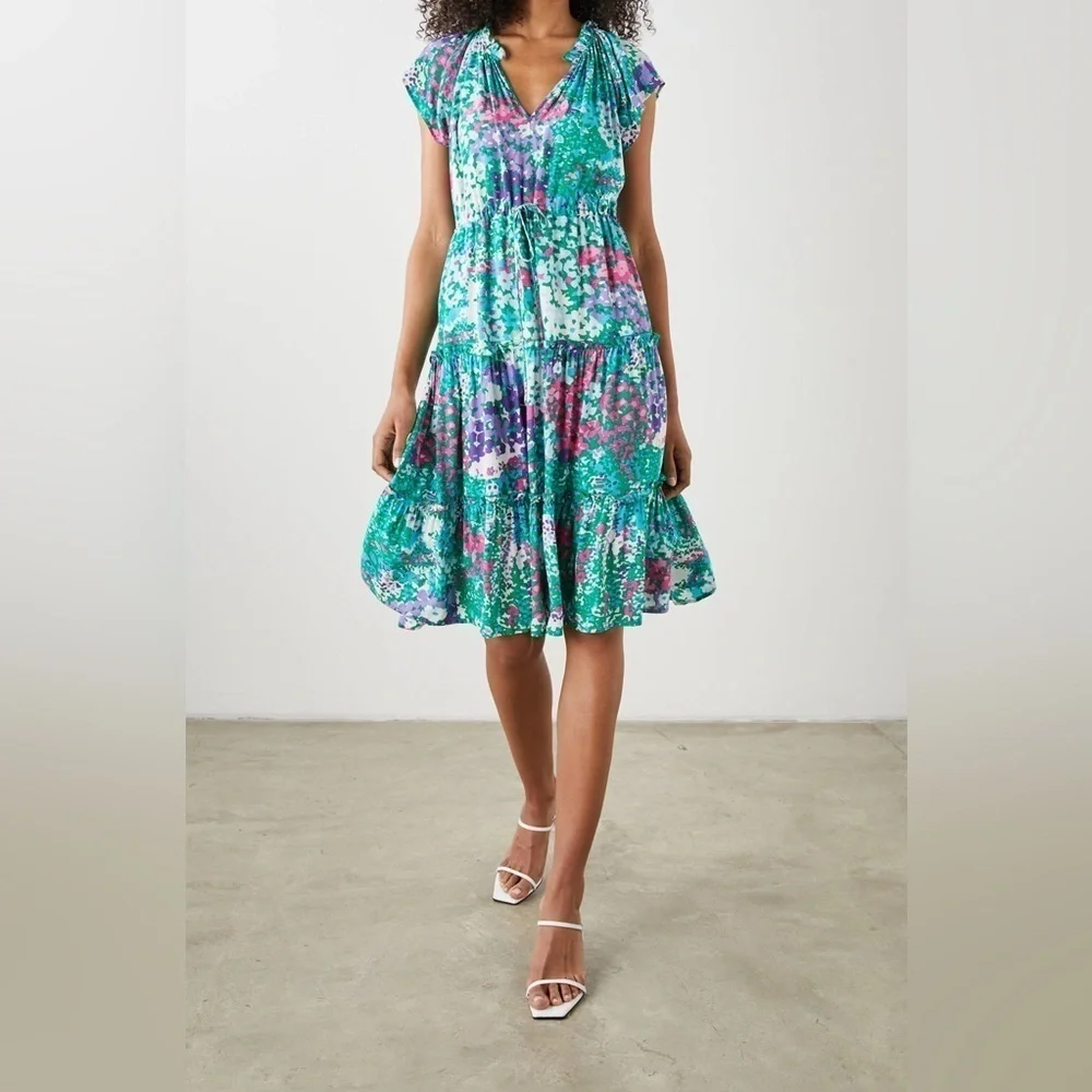 Rails Juni Dress Gardenia Floral Size Small